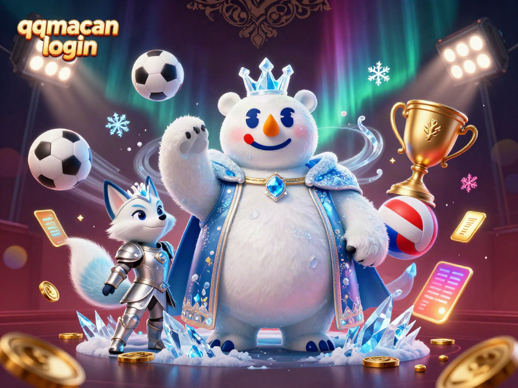 Play engaging games with qqmacan login at vibrant online platforms, featuring dynamic sports elements and 3D characters.