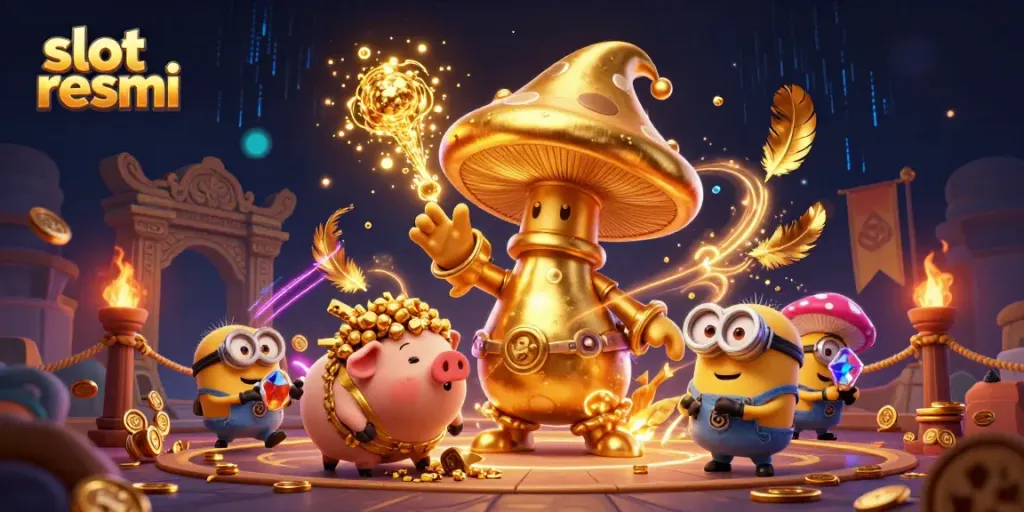Permainan slot resmi yang menarik dengan penyihir, babi truffle, dan efek magis yang menawan.