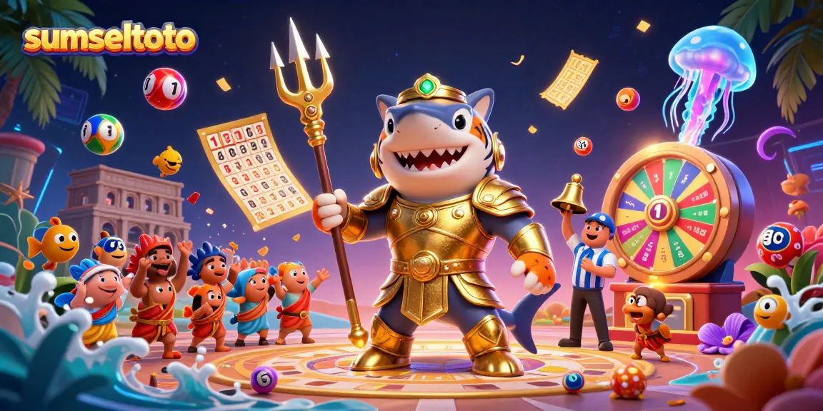 Participate in thrilling lottery draws with sumseltoto's vibrant, dynamic underwater casino scene.