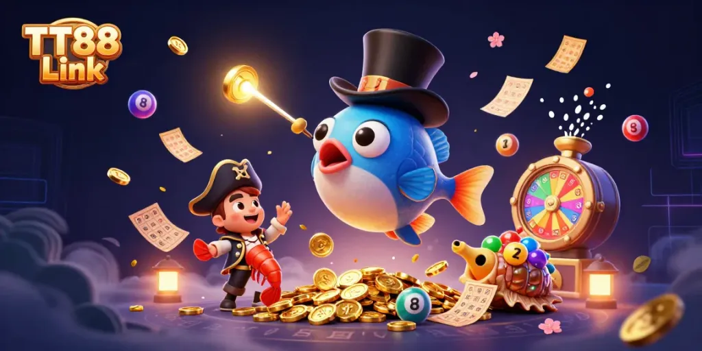 Engage with TT88 Link for exciting rewards and vibrant gaming experiences in this dynamic scene.