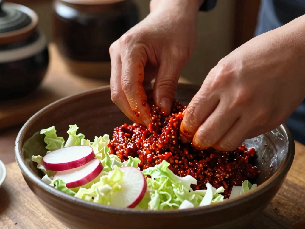 Traditional Methods for Fermenting Kimchi at Home - detail