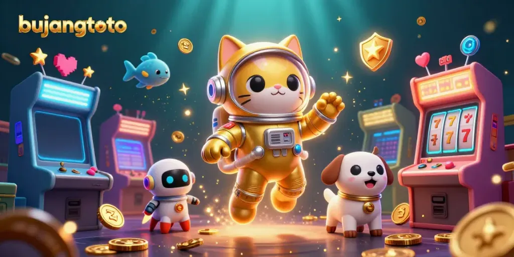 Experience fun with bujangtoto's exciting gaming universe featuring vibrant elements and captivating characters.
