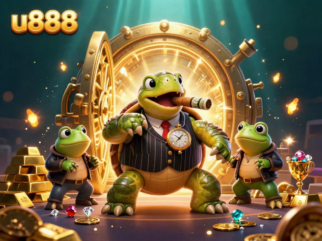 Experience exciting gameplay at u888 with a vibrant casino scene featuring engaging characters and dynamic game elements.