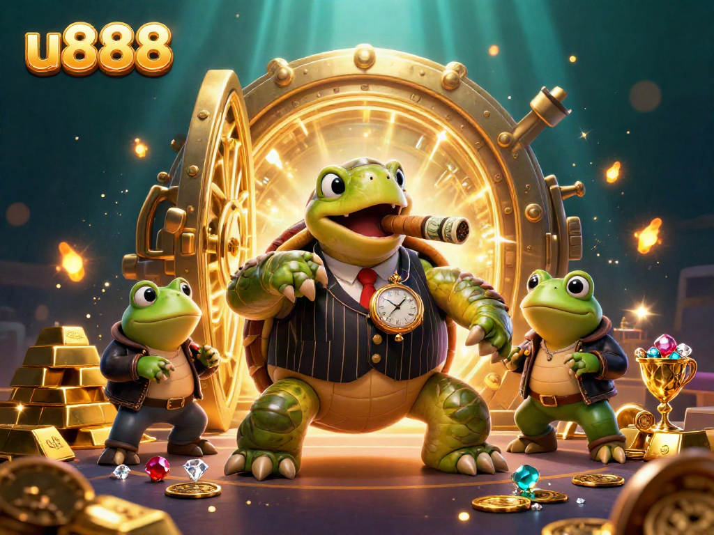 Experience exciting gameplay at u888 with a vibrant casino scene featuring engaging characters and dynamic game elements.