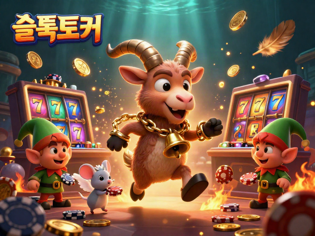 Engage with the thrilling casino experience at 슬롯토커 featuring fantasy characters in a captivating setting.